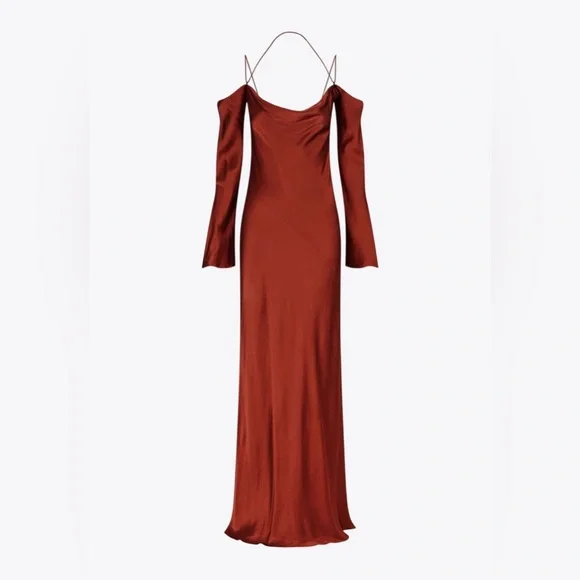knee length dresses for ladies Belize Linen Maxi Dress